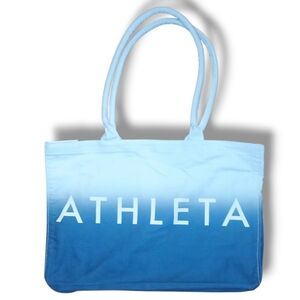 NWOT Athleta Limited Edition Ombre Reusable Canvas Shopper